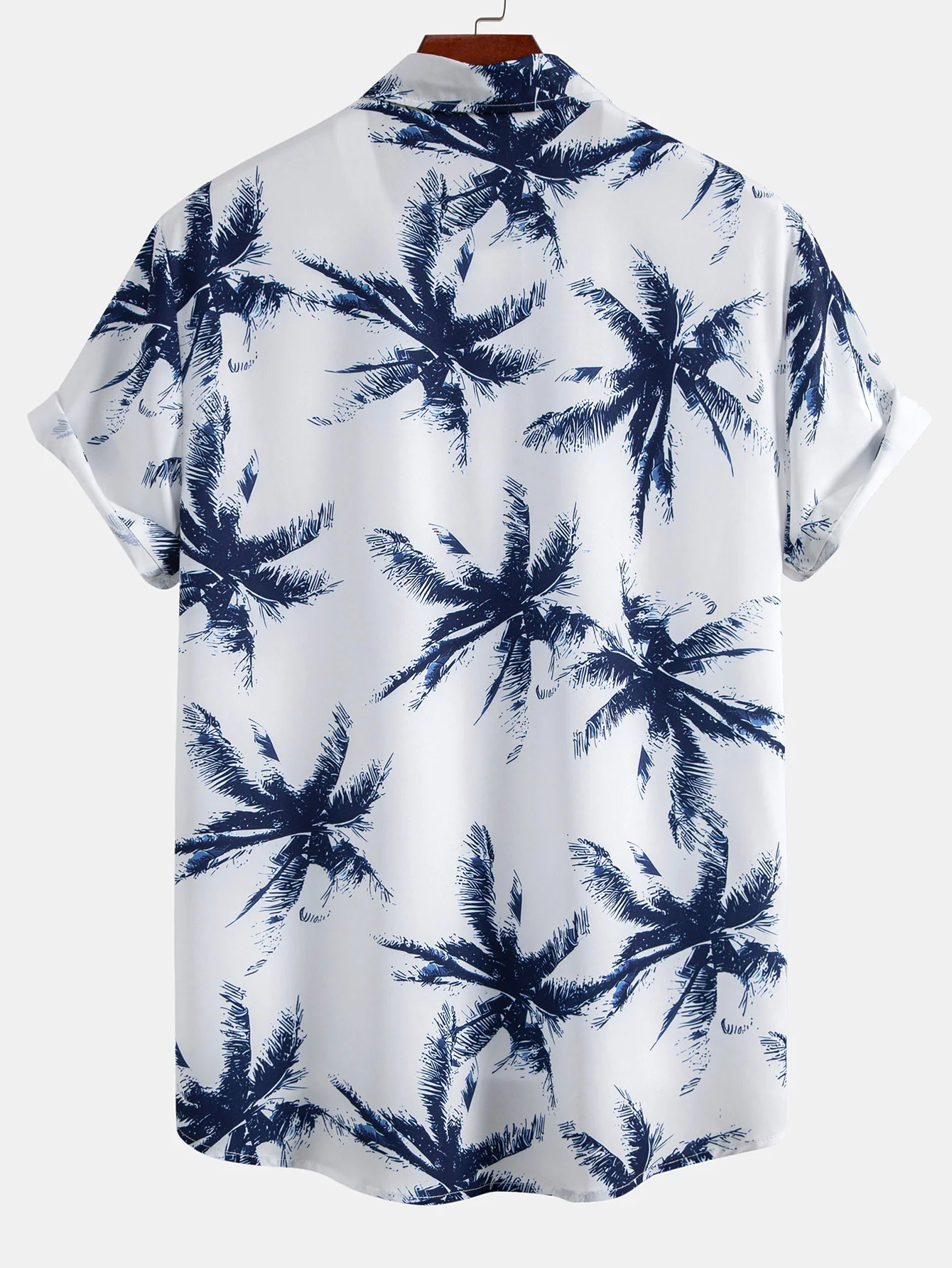 Palmbaum-Print Hemd mit Knopfleiste - Image 2