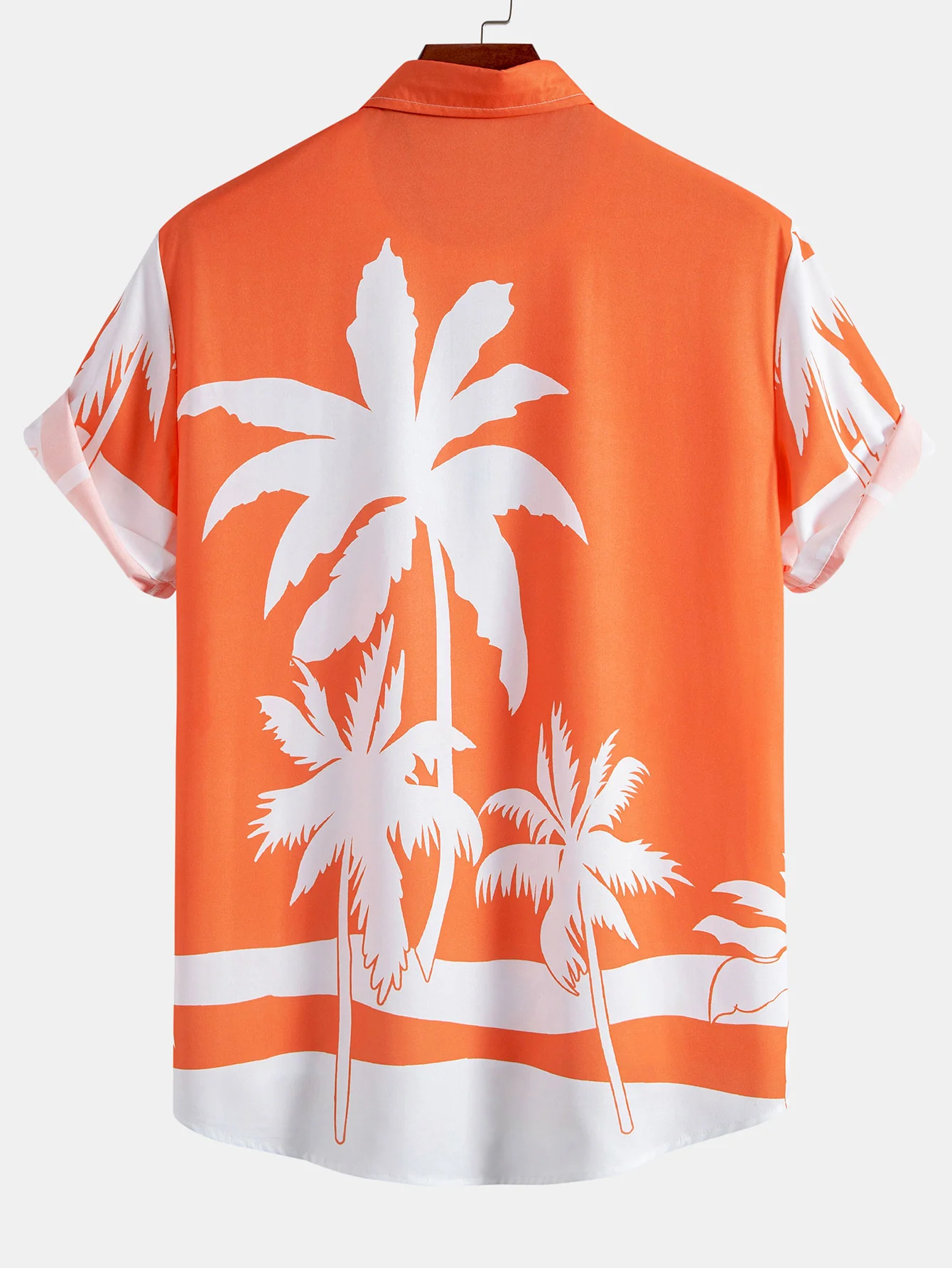 Palmbaum-Print Hemd mit Knopfleiste - Image 2