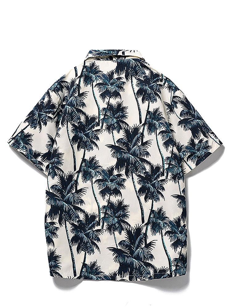 Palmenbaum-Print-Hemd & Badehose - Image 3