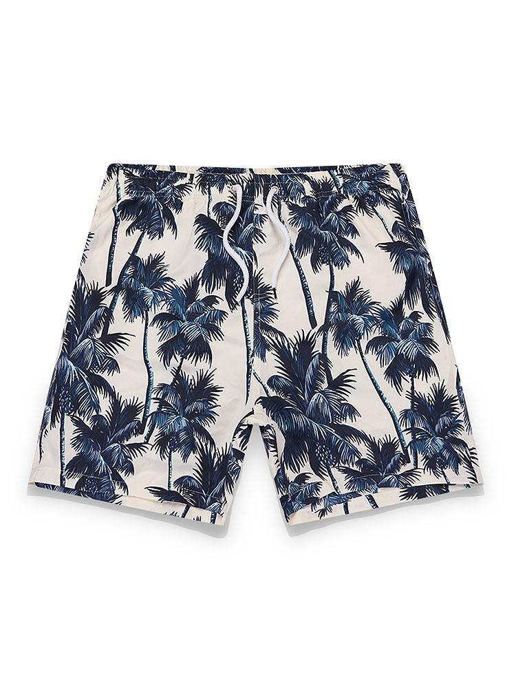 Palmenbaum-Print-Hemd & Badehose - Image 4