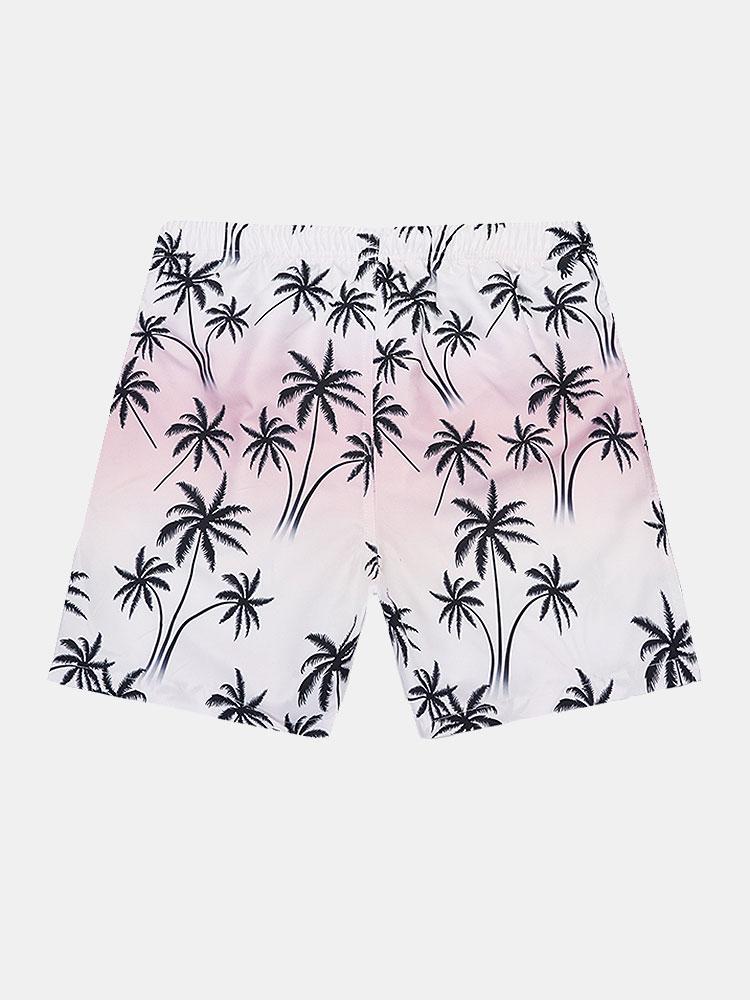 Palmenbaum-Print Badehose - Image 2