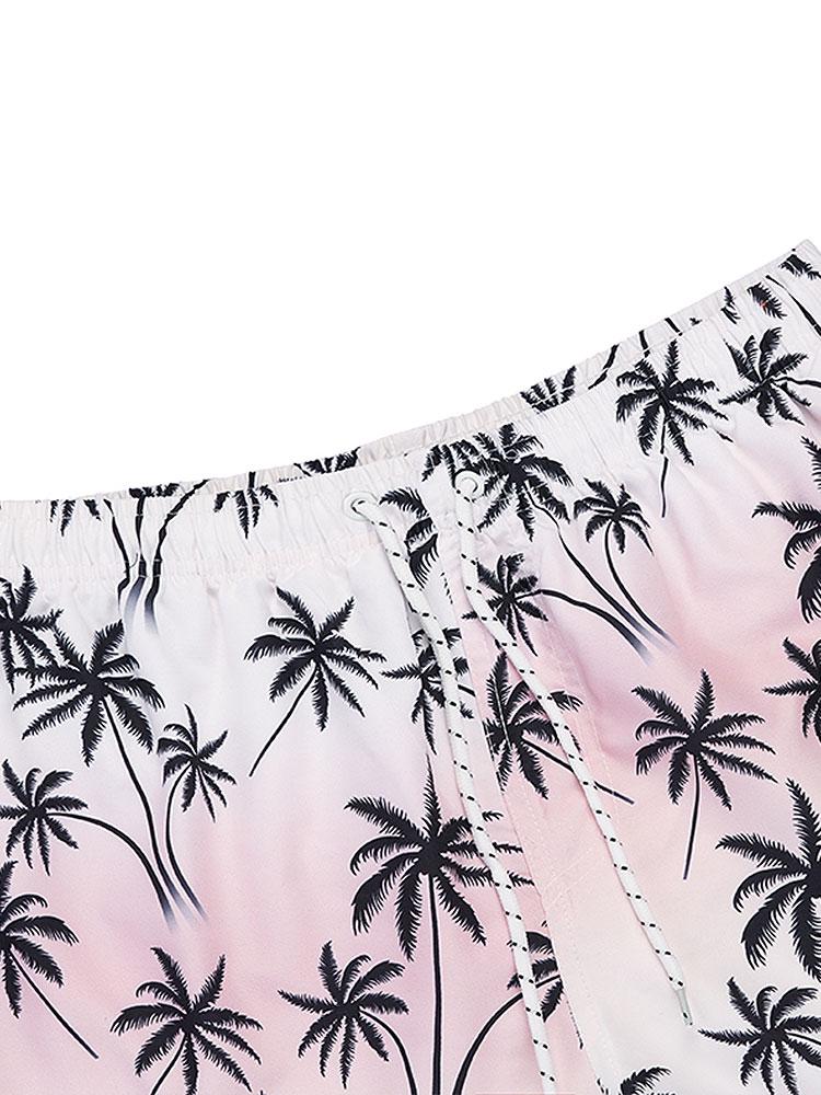 Palmenbaum-Print Badehose - Image 3