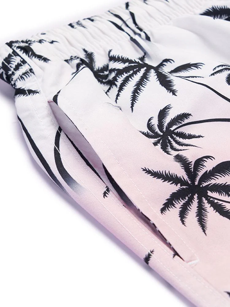 Palmenbaum-Print Badehose - Image 5