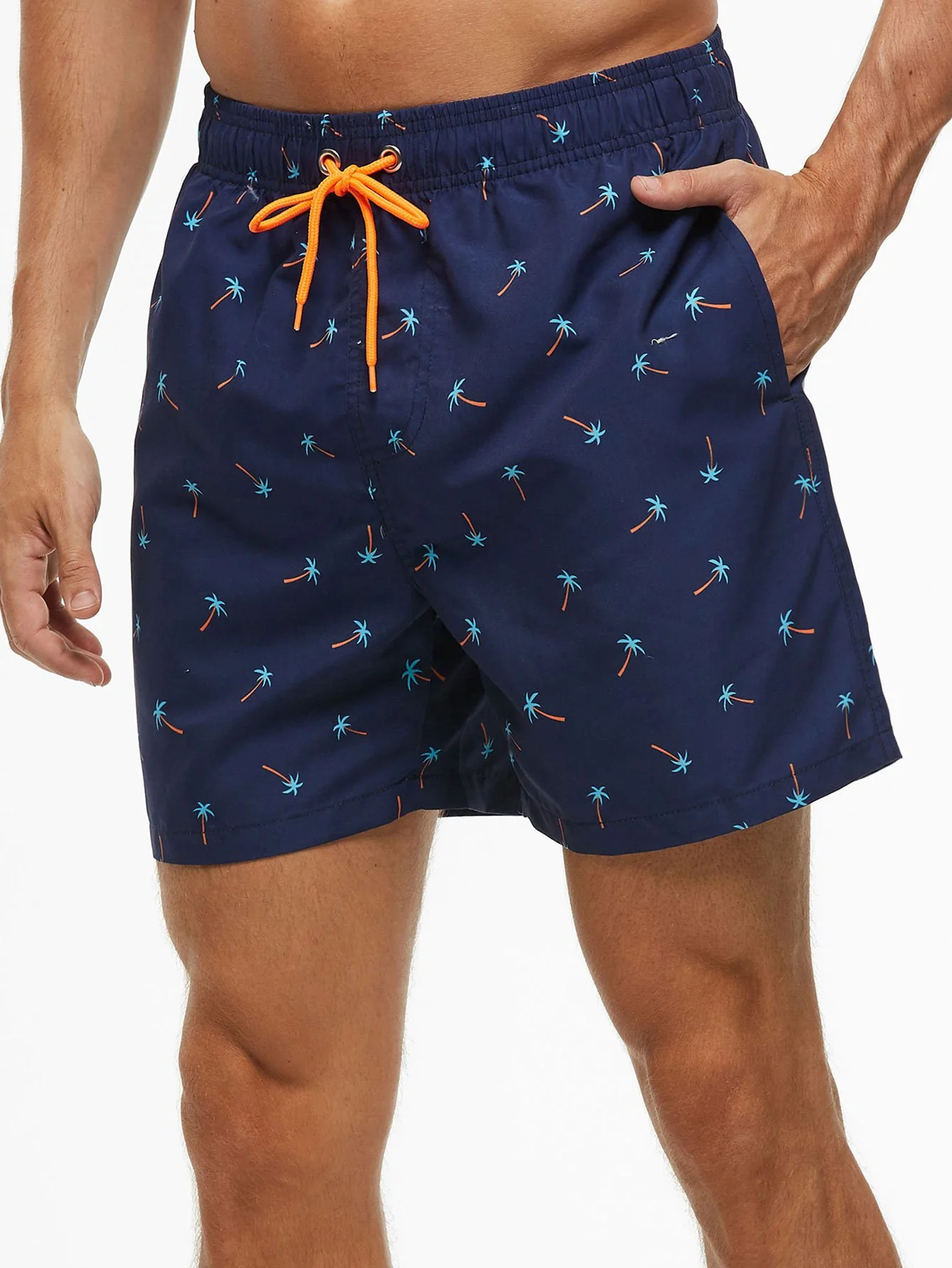 Palmenbaum-Print Badehose - Image 2