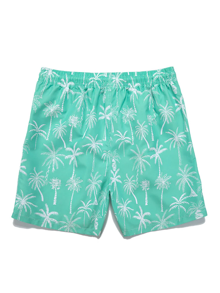 Palmenbaum-Print Badehose - Image 4
