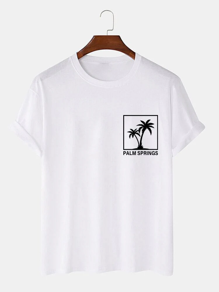 Palmenbaum-Print-T-Shirt - Image 2