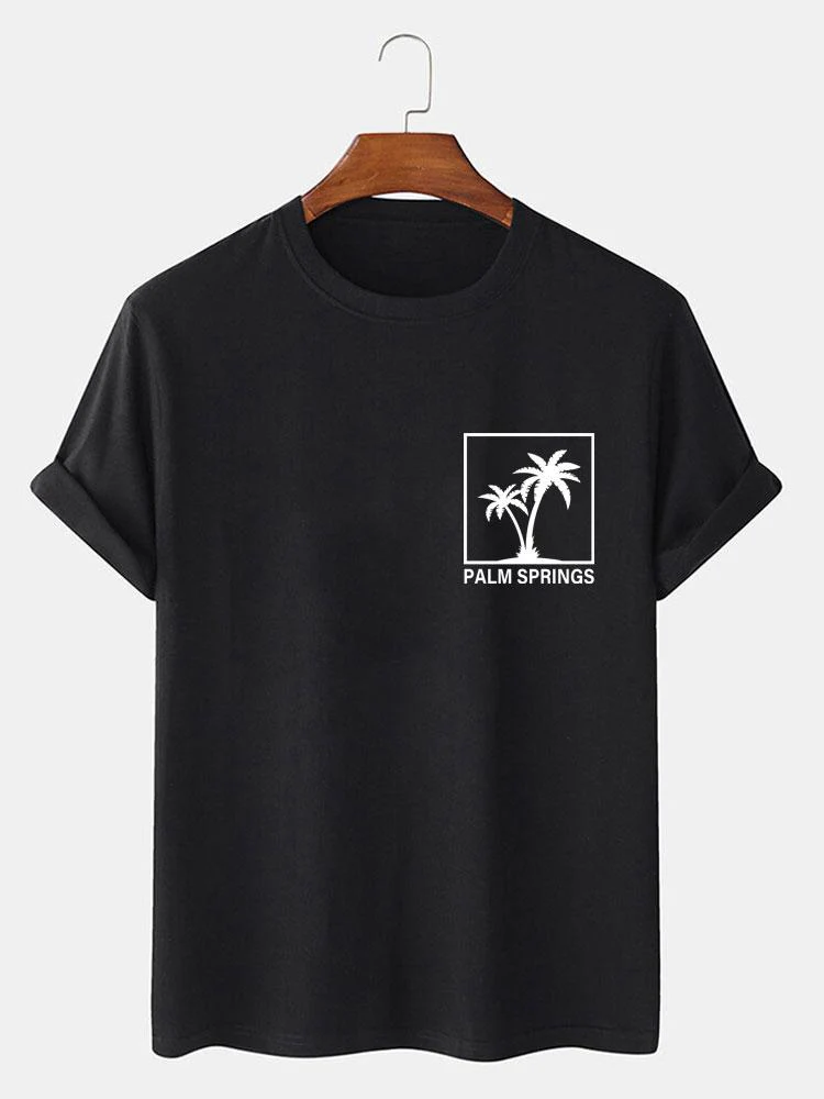 Palmenbaum-Print-T-Shirt - Image 3