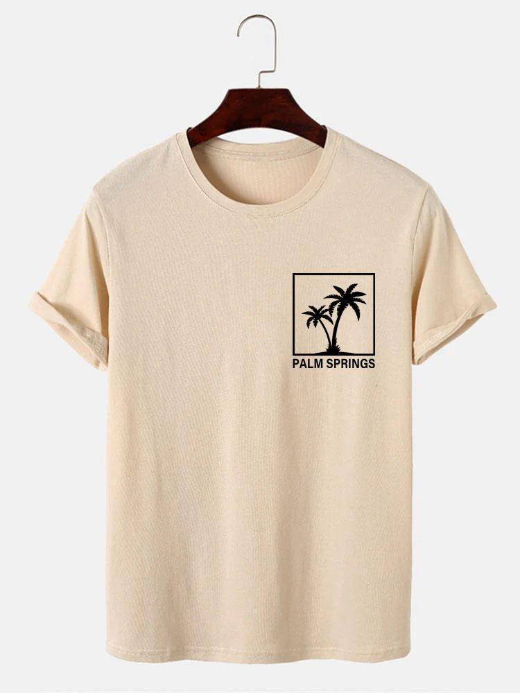 Palmenbaum-Print-T-Shirt - Image 5