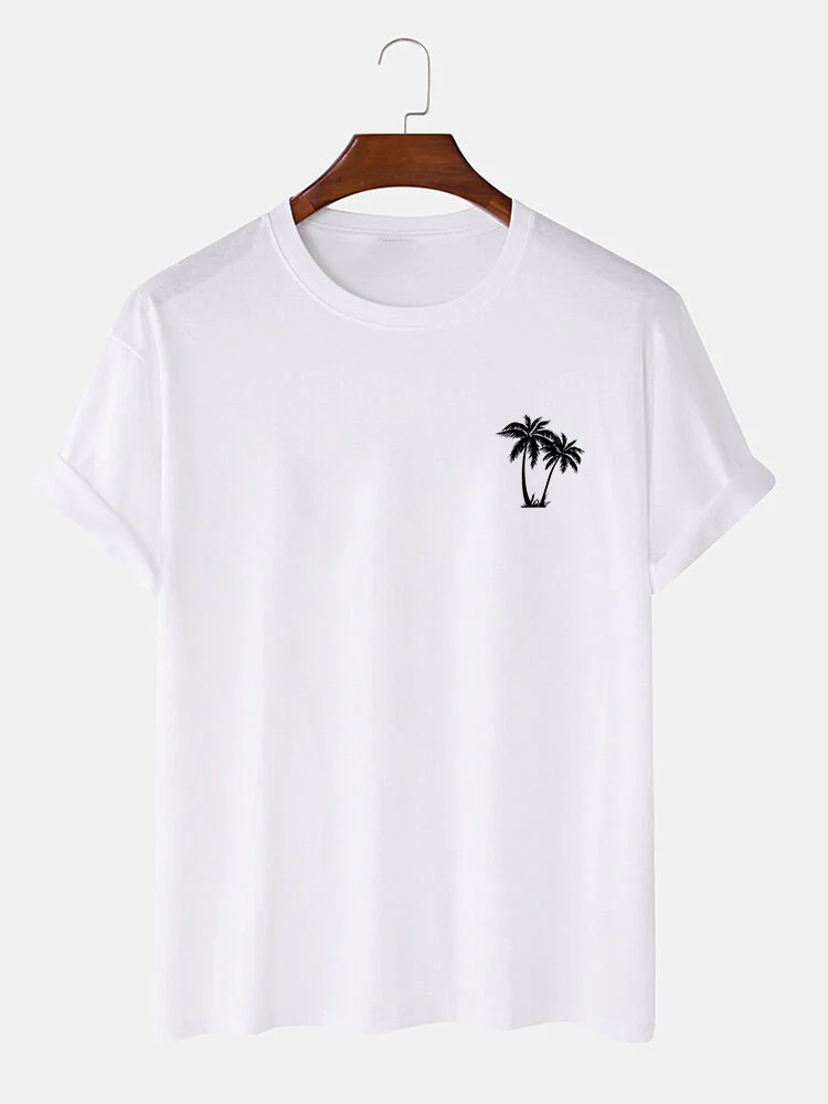 Palmenbaum-Print T-Shirt & Palmenbaum-Print Badehose - Image 3