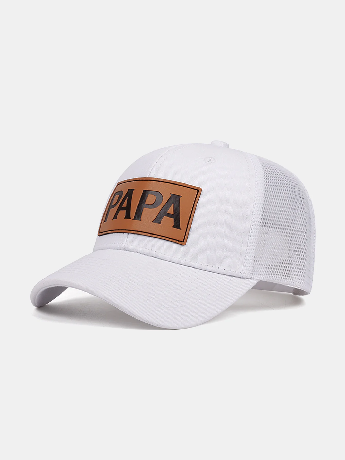 PAPA Kunstleder-Label Baseballkappe - Image 2