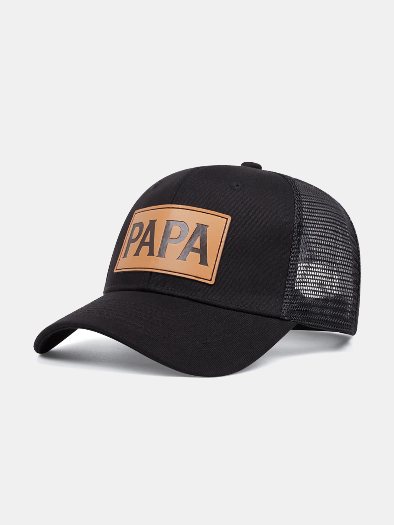 PAPA Kunstleder-Label Baseballkappe - Image 5
