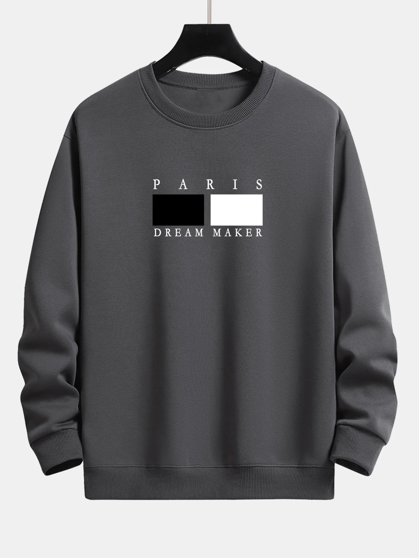 Paris Dream Maker Print Relax Fit Rundhals Sweatshirt & Jogginghose - Image 5