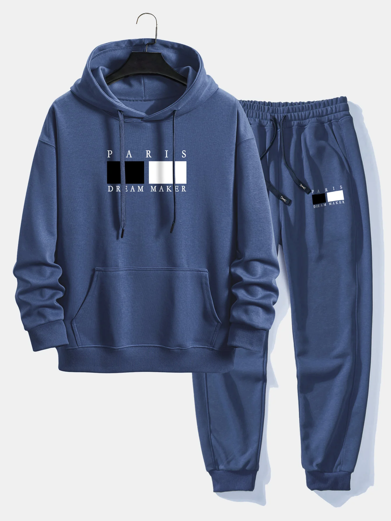 Paris Dream Maker Print Relax Fit Hoodie & Jogginghose - Image 13