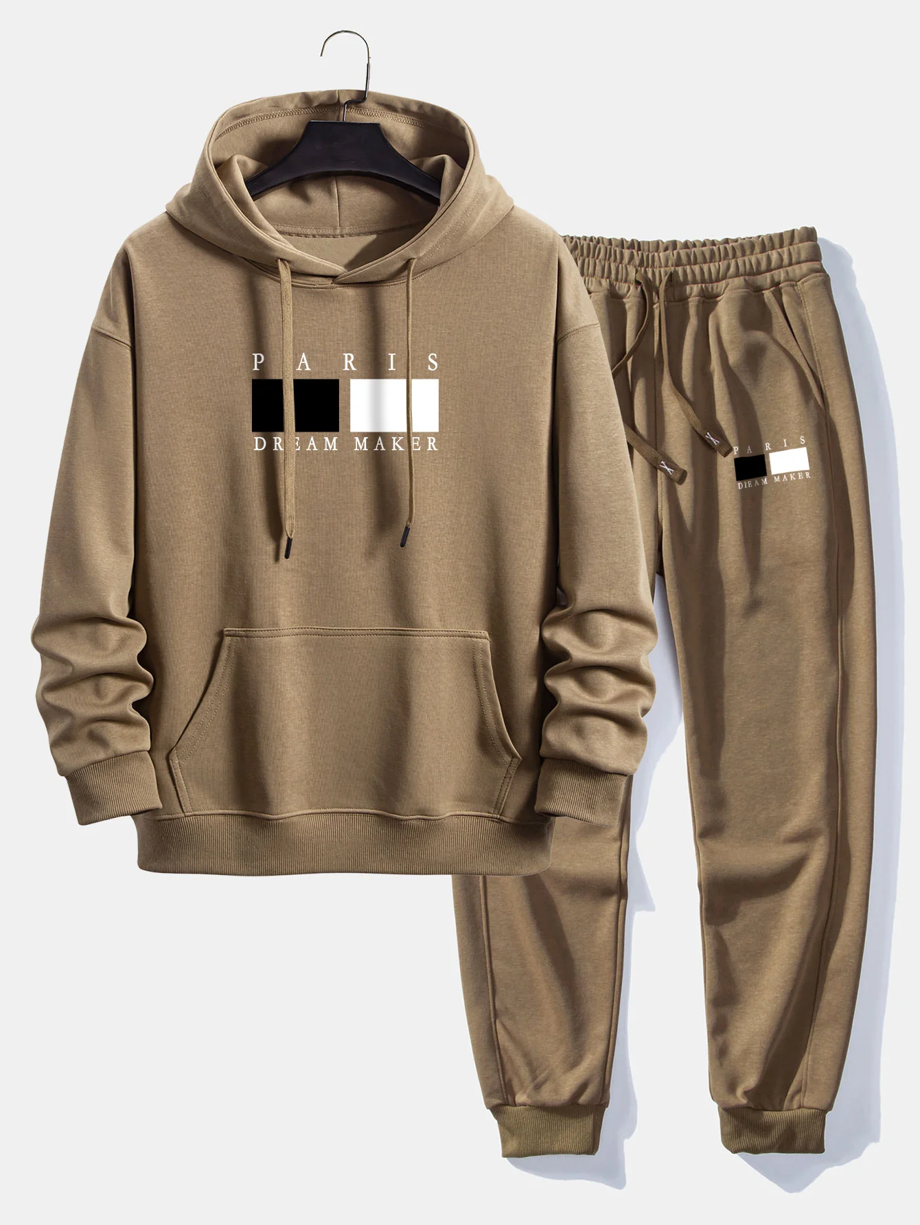 Paris Dream Maker Print Relax Fit Hoodie & Jogginghose - Image 3