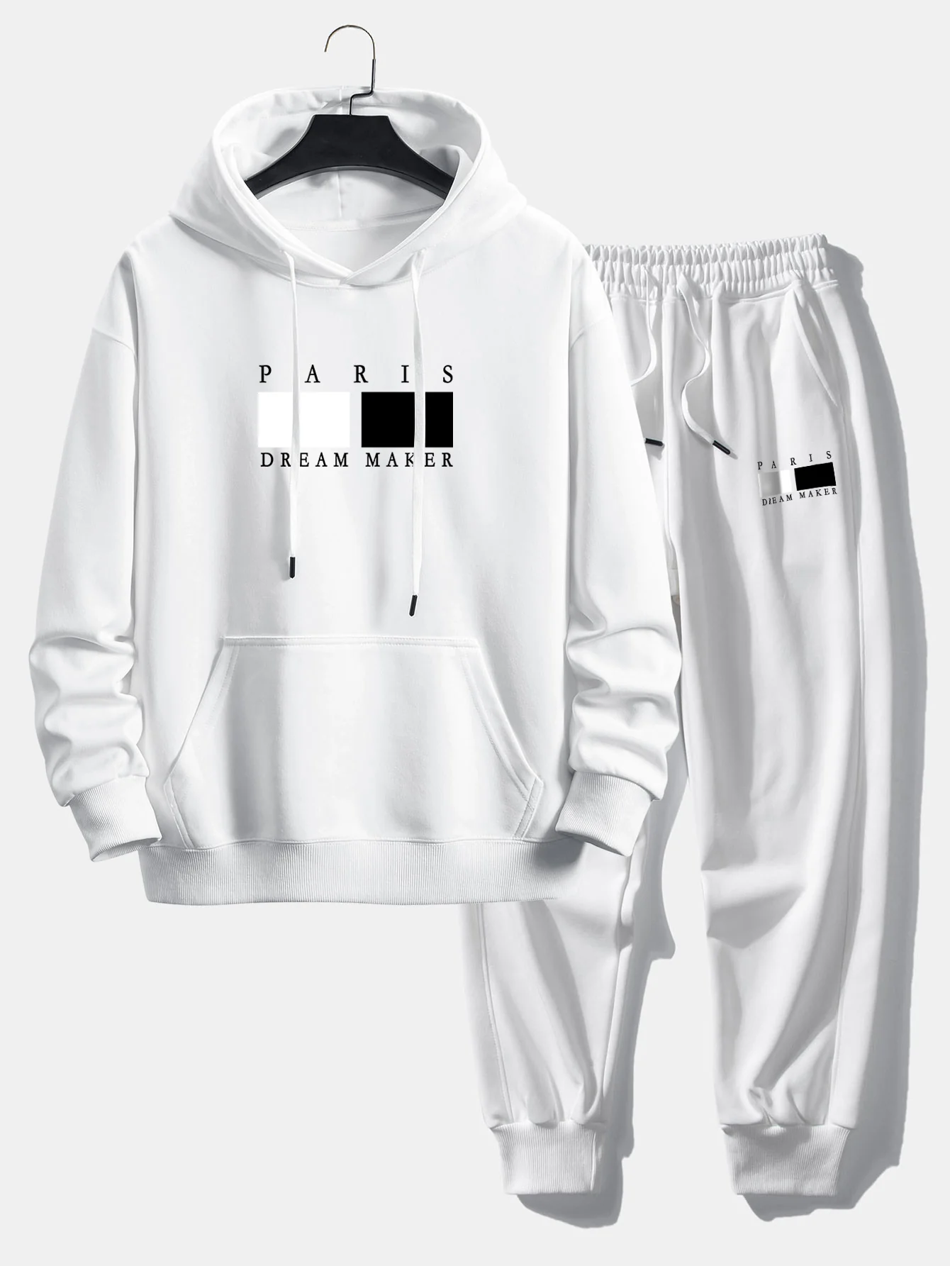 Paris Dream Maker Print Relax Fit Hoodie & Jogginghose - Image 4