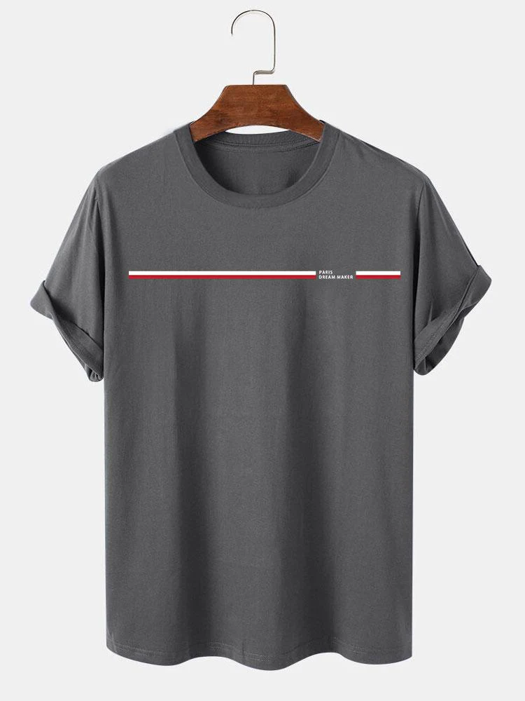 Paris Dream Maker Streifenprint T-Shirts - Image 2