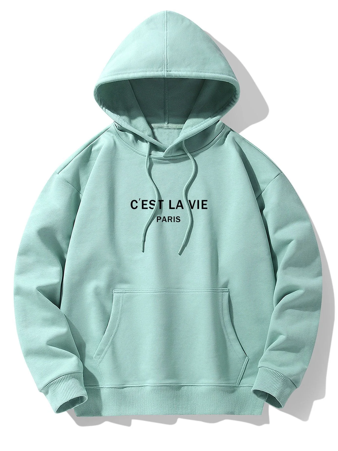 Paris Print Baumwollmischung Hoodie & Jogginghose - Image 11