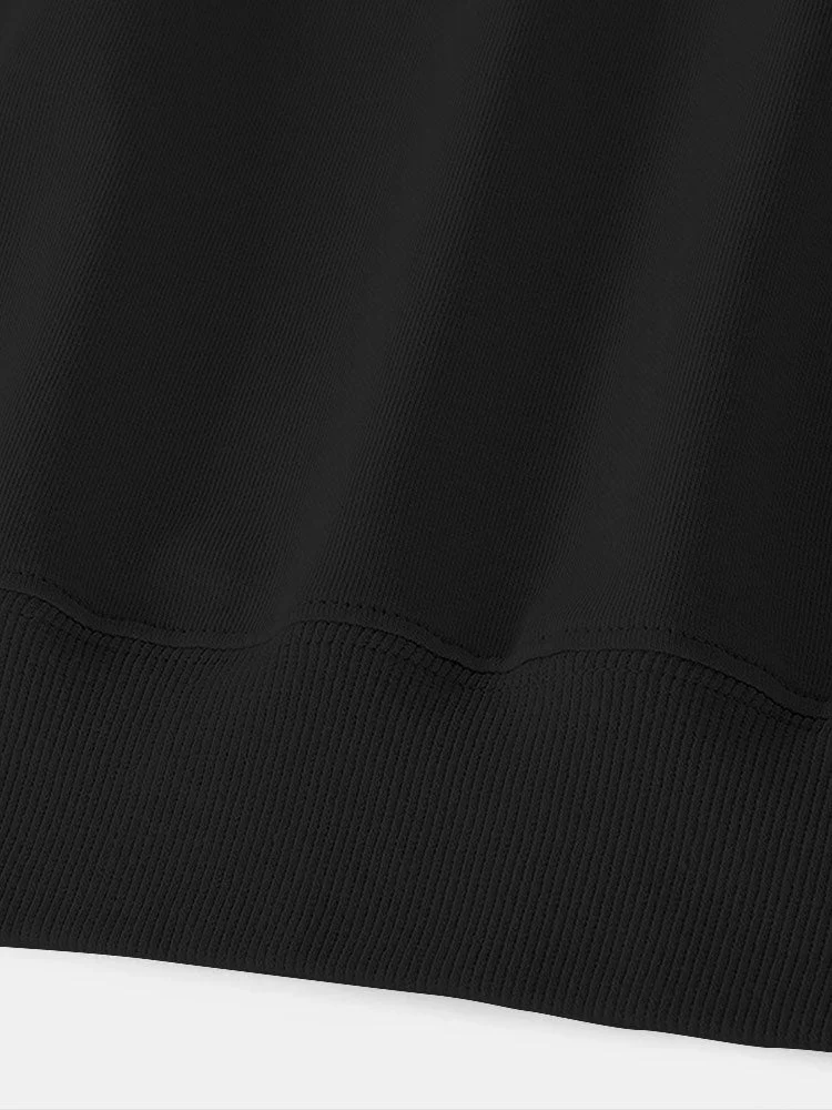 Paris Print Rundhals Entspanntes Sweatshirt - Image 11
