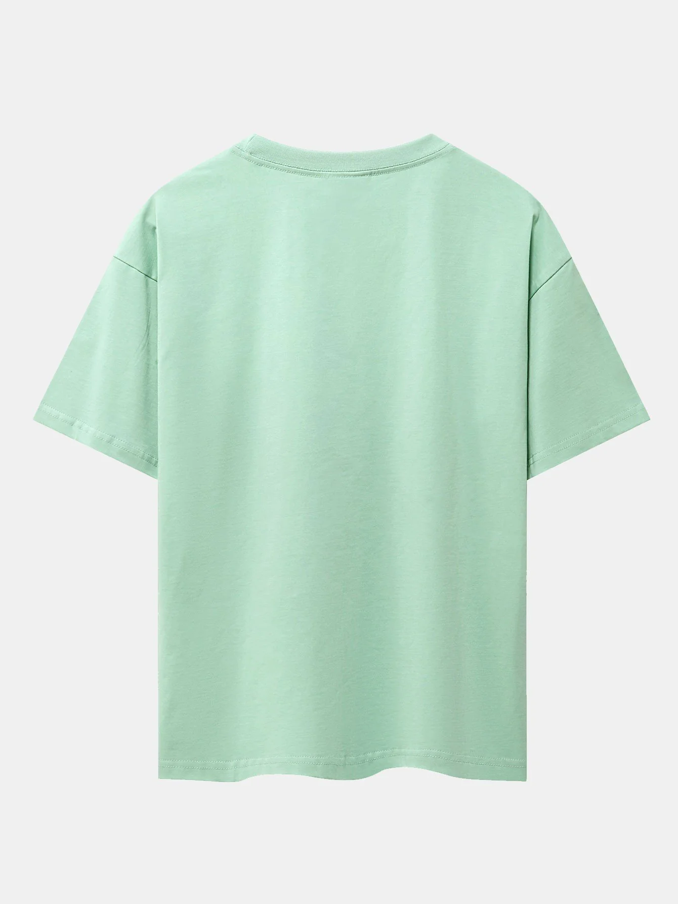 Paris Print Fallende Schultern Übergröße T-Shirt - Image 8