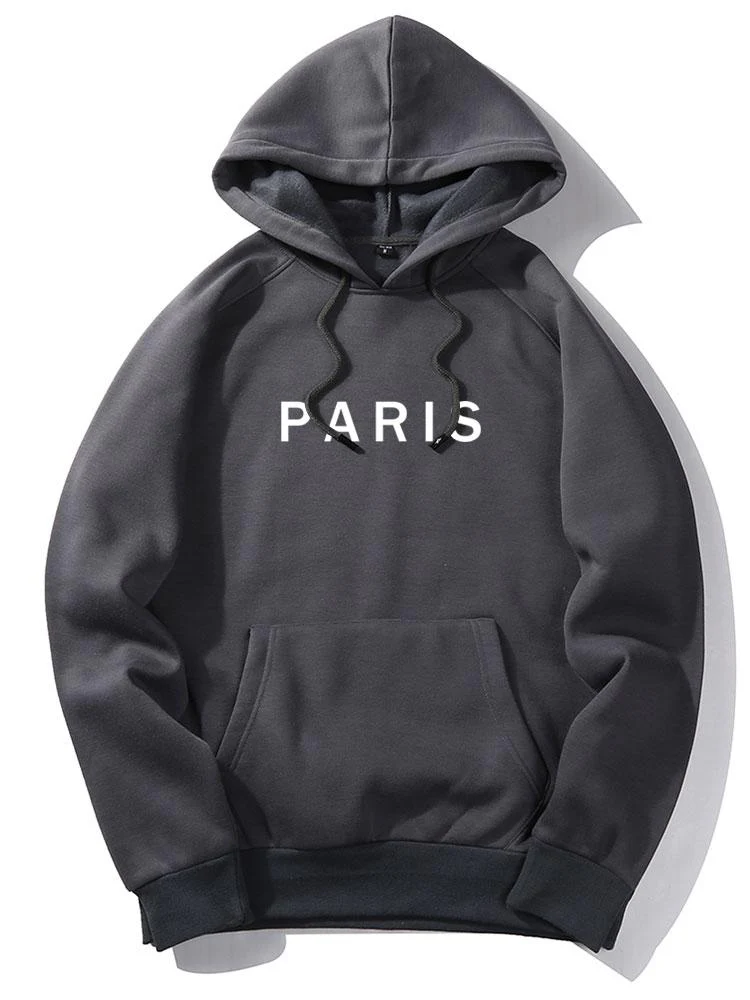 Paris Print Raglan Hoodie & Jogger-Hosen - Image 10