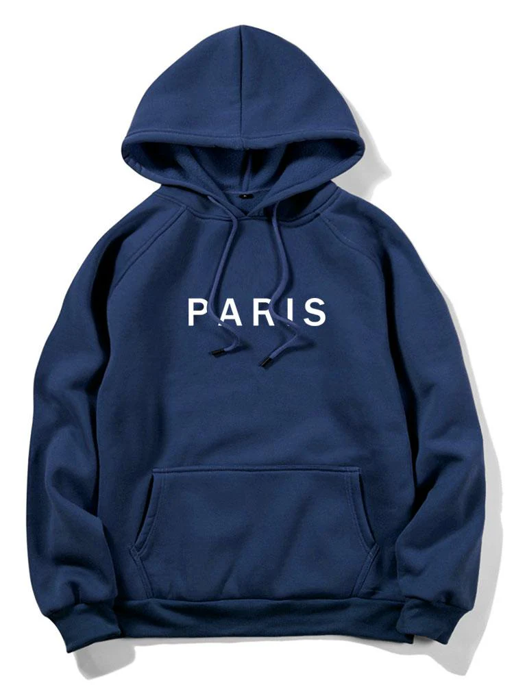 Paris Print Raglan Hoodie & Jogger-Hosen - Image 11