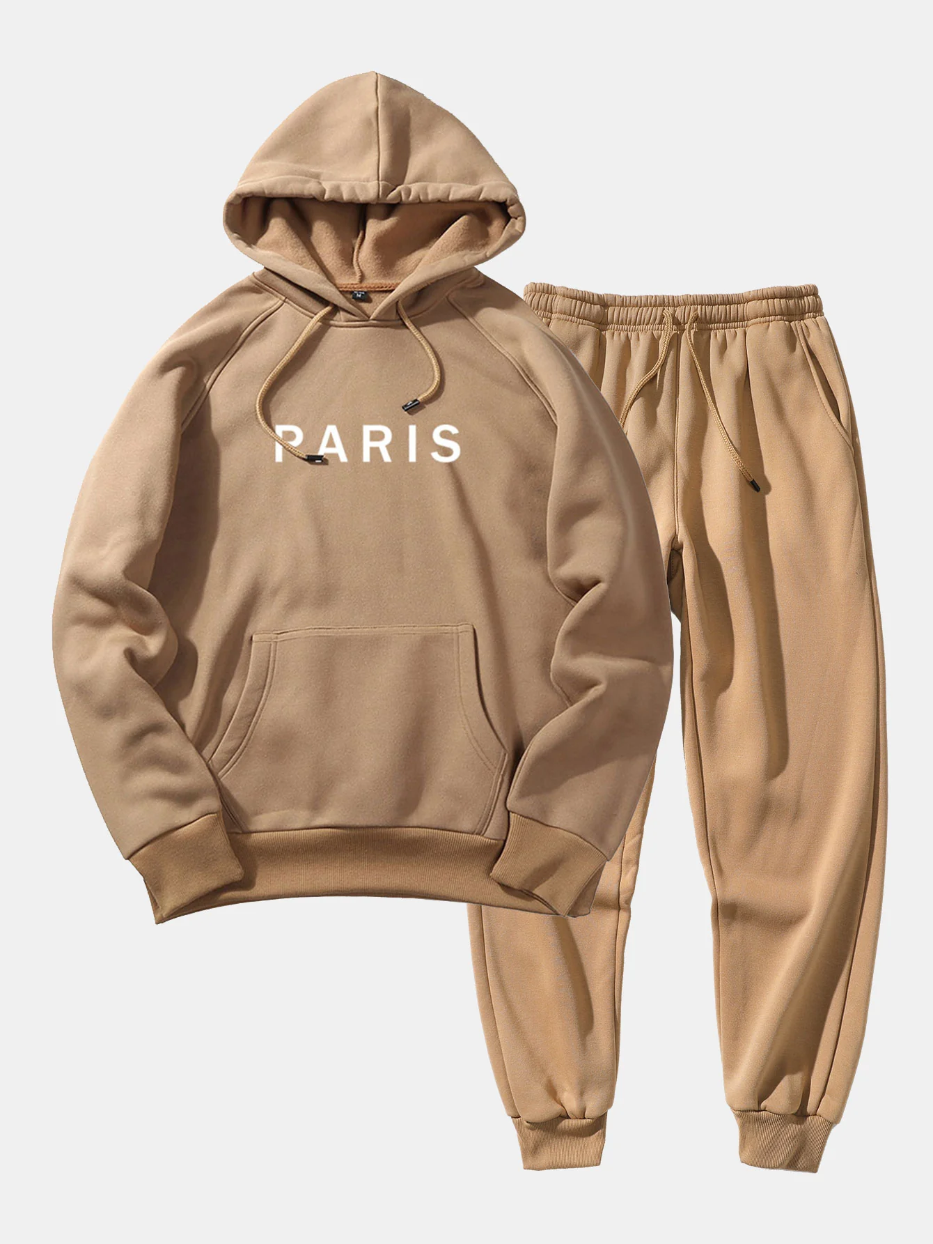 Paris Print Raglan Hoodie & Jogger-Hosen - Image 4