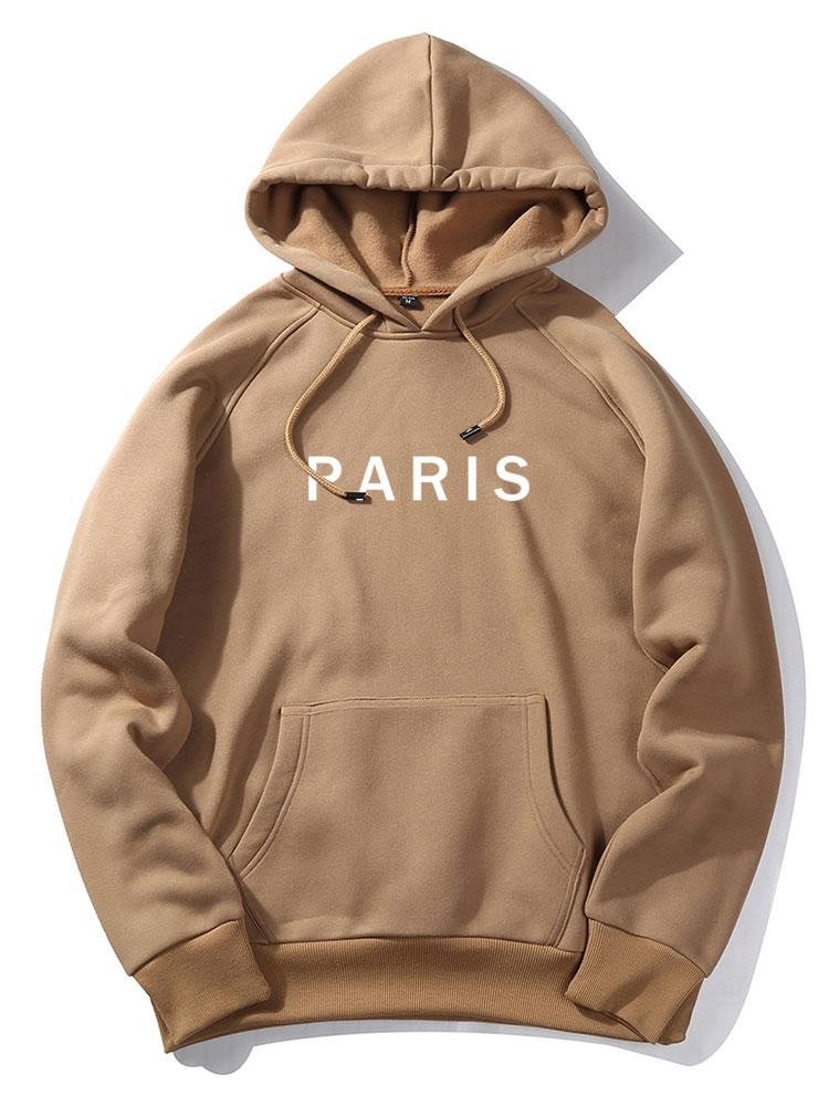 Paris Print Raglan Hoodie & Jogger-Hosen - Image 9