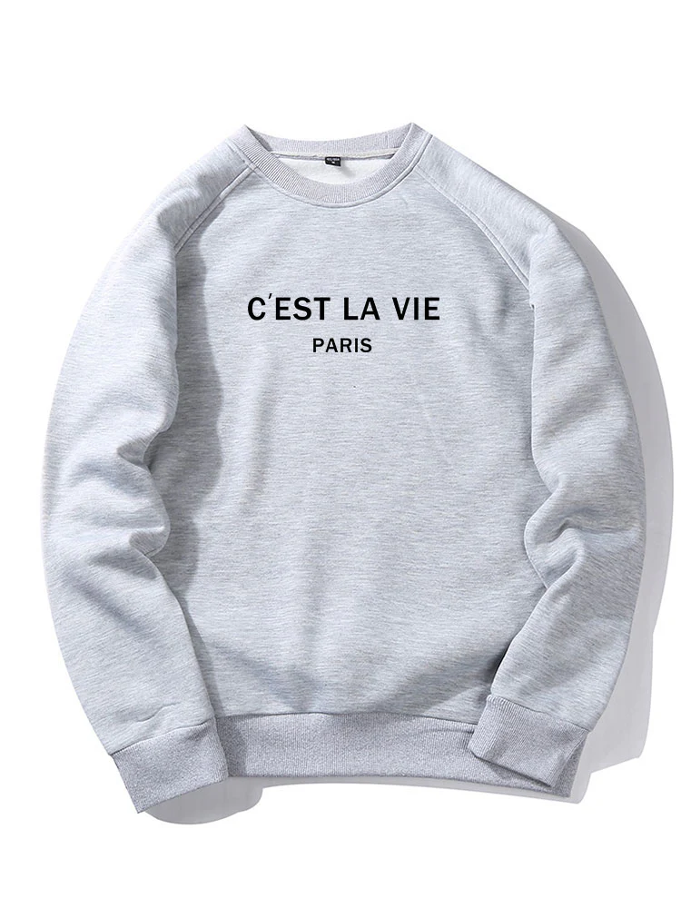 Paris Print Raglanärmel Sweatshirt - Image 4