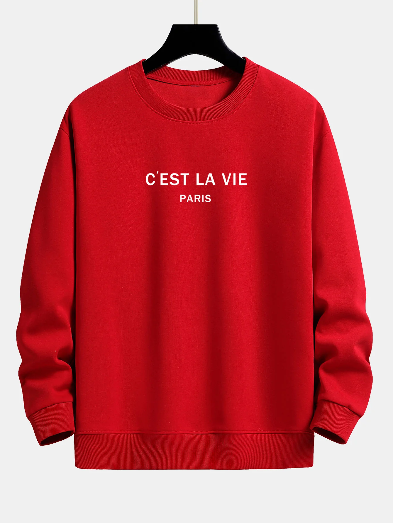 Paris Print Relaxed Fit Sweatshirt - Image 8