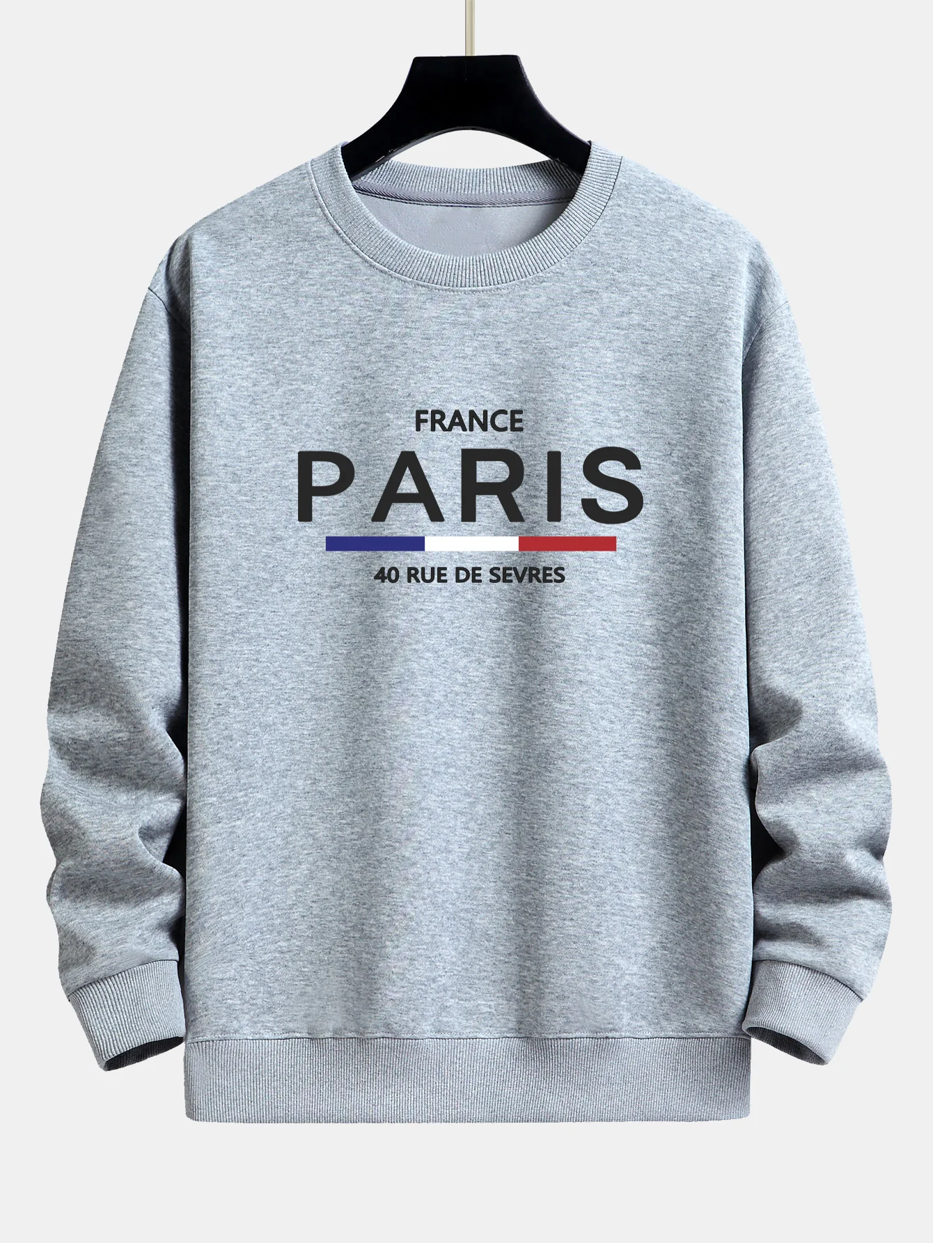 Paris Print Relaxed Fit Sweatshirt - Image 4