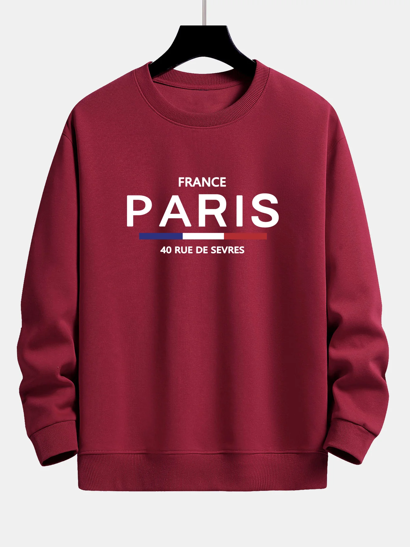 Paris Print Relaxed Fit Sweatshirt - Image 7