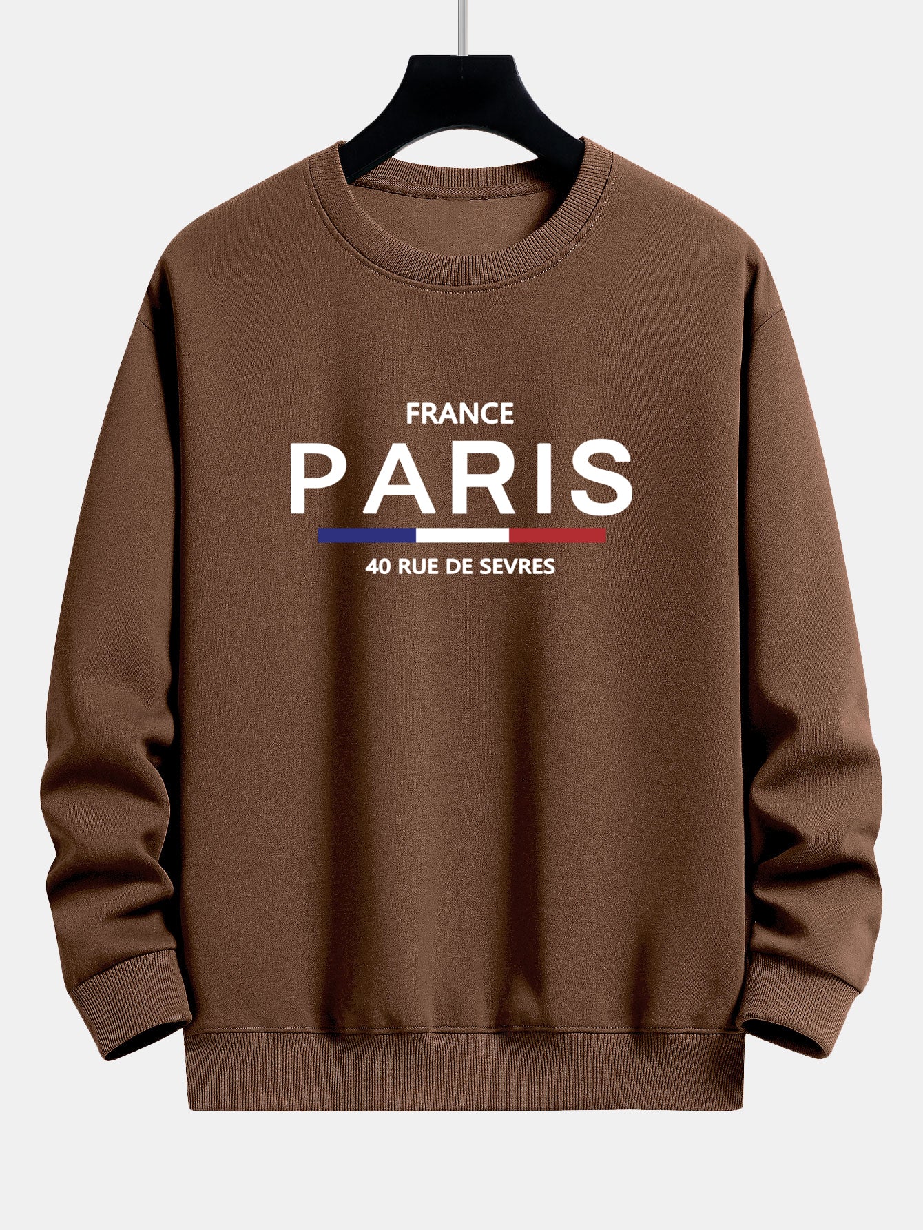 Paris Print Relaxed Fit Sweatshirt - Image 8
