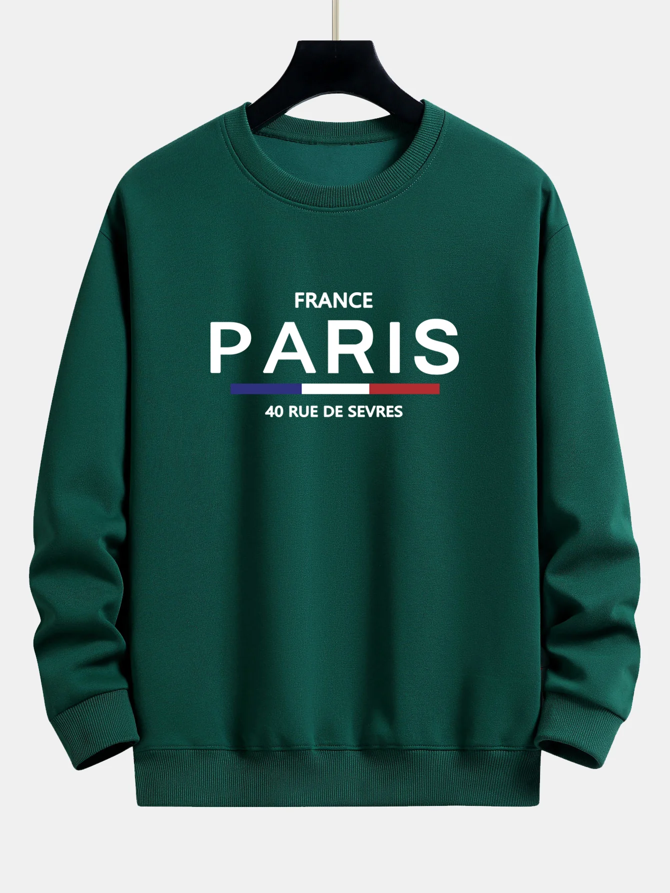 Paris Print Relaxed Fit Sweatshirt - Image 9