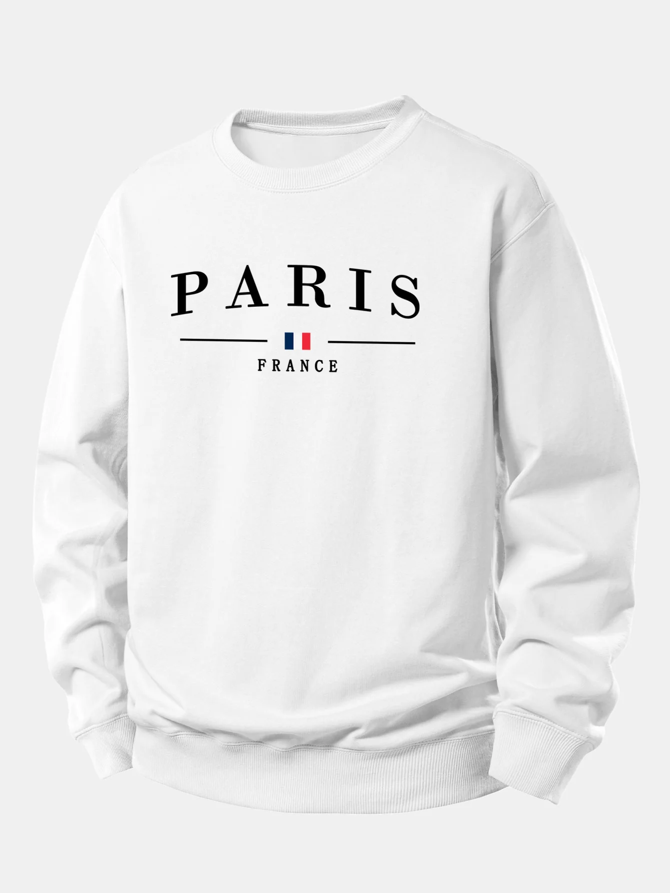 Paris Print Relaxed Fit Sweatshirt - Image 4