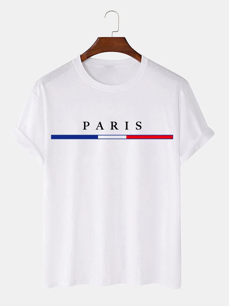 T-Shirt mit Paris-Print