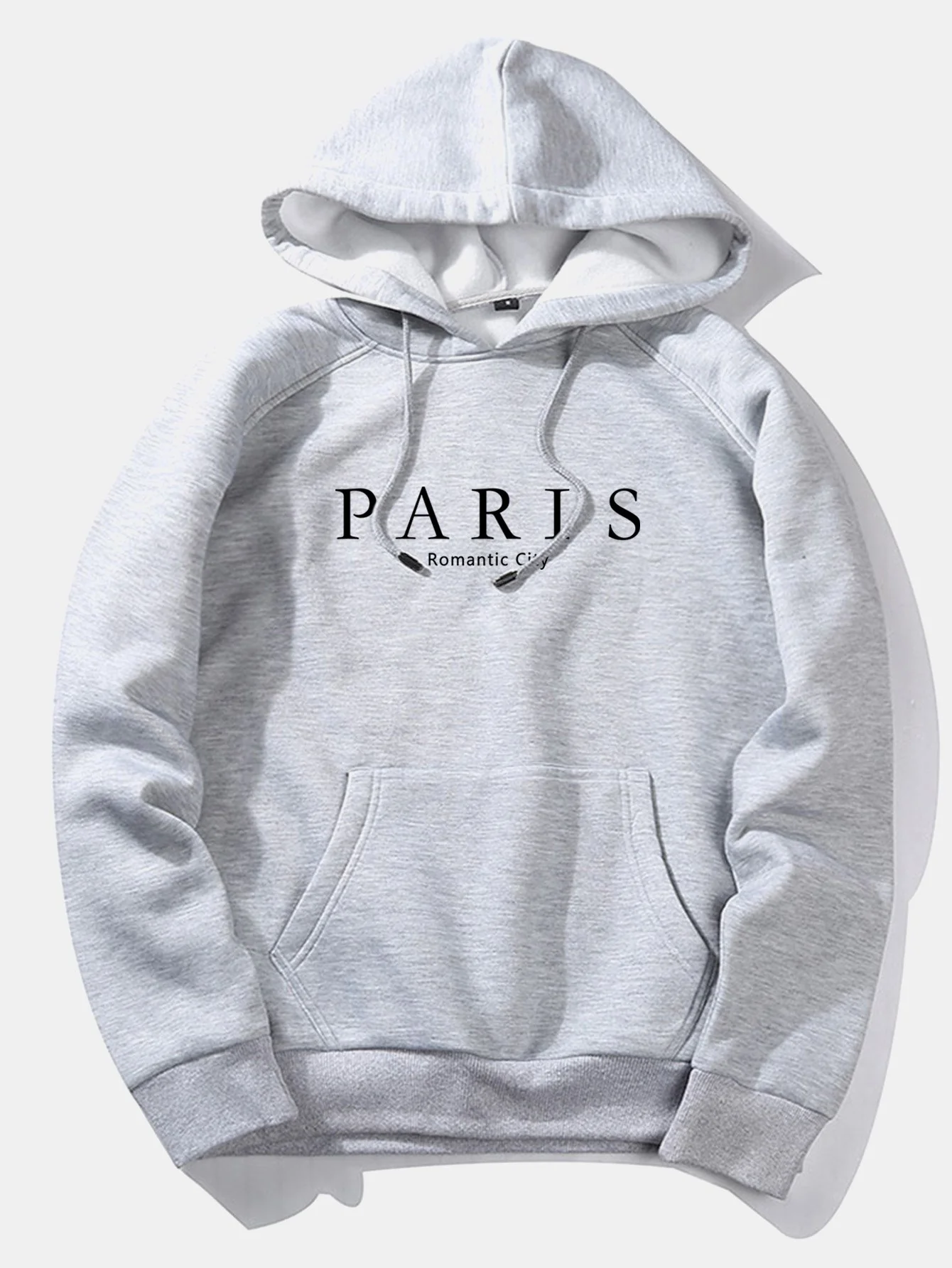 Paris Slogan Druck Hoodie - Image 5