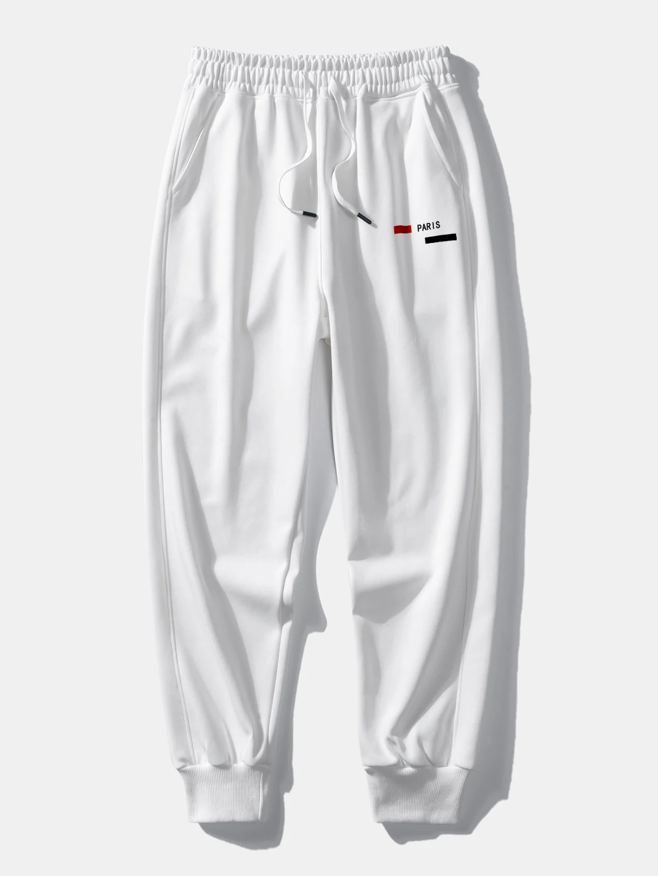 Paris Streifenmuster Relaxed Fit Rundhals Sweatshirt & Jogginghose - Image 13