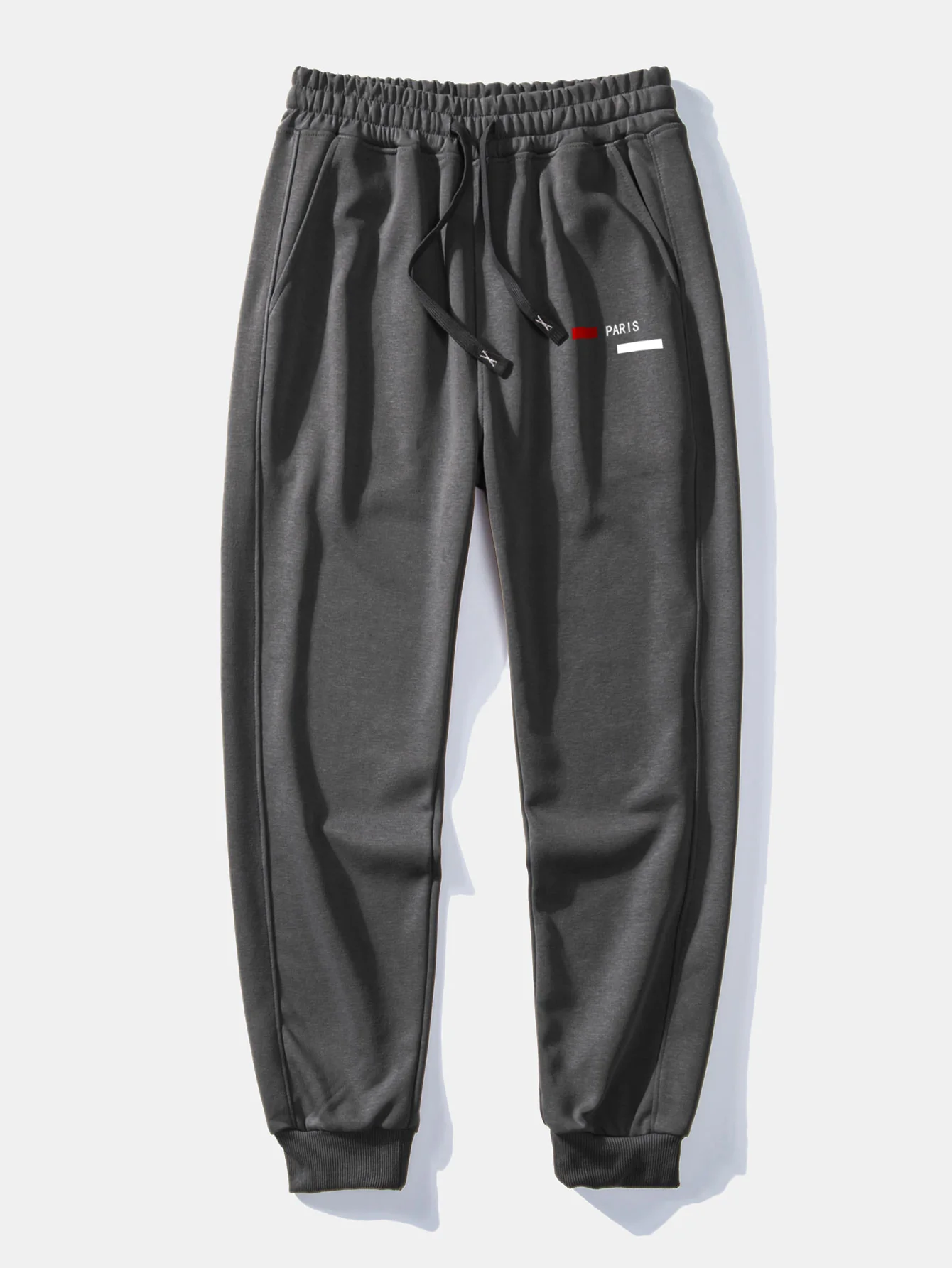 Paris Streifenmuster Relaxed Fit Rundhals Sweatshirt & Jogginghose - Image 14