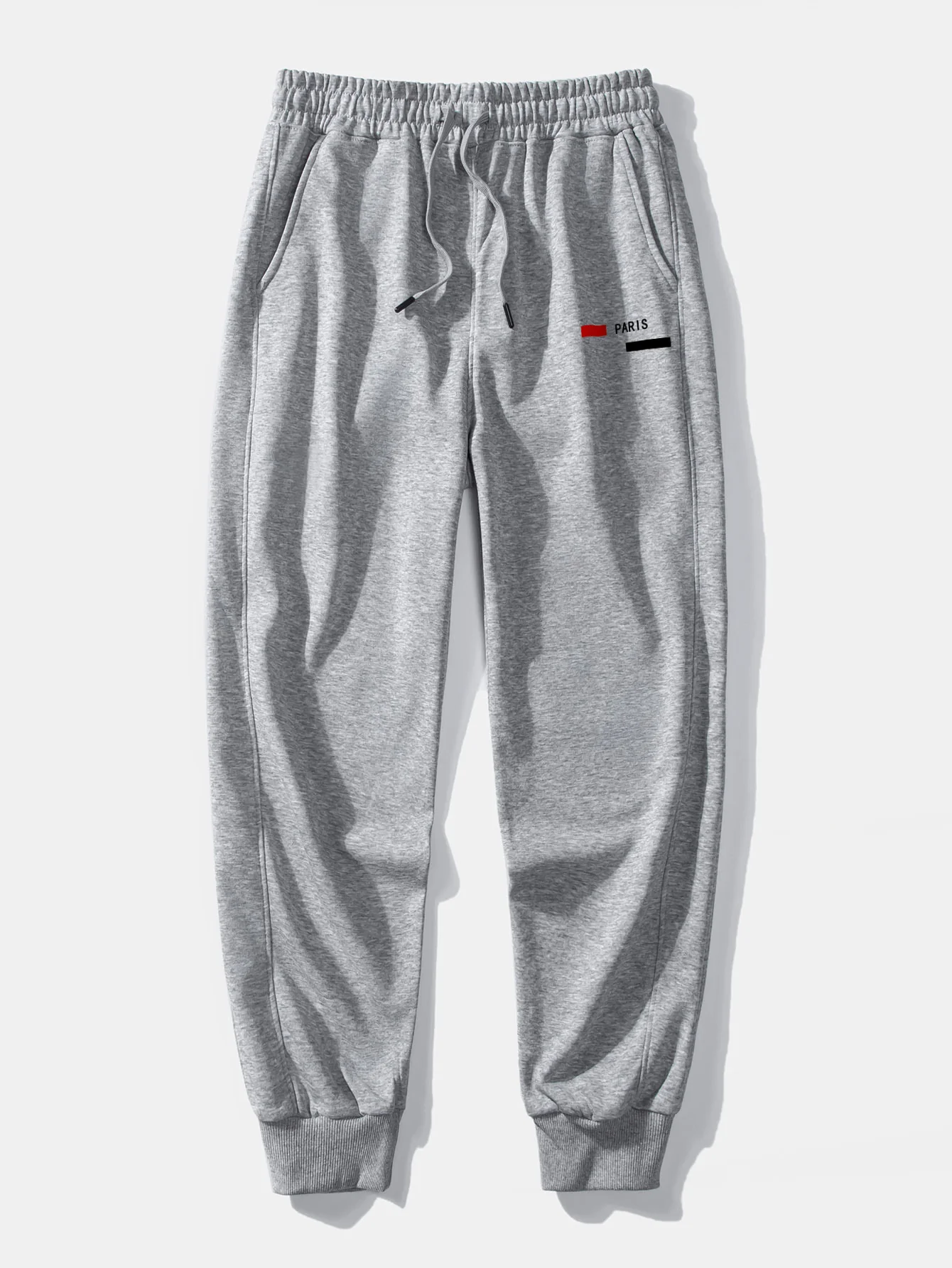 Paris Streifenmuster Relaxed Fit Rundhals Sweatshirt & Jogginghose - Image 16