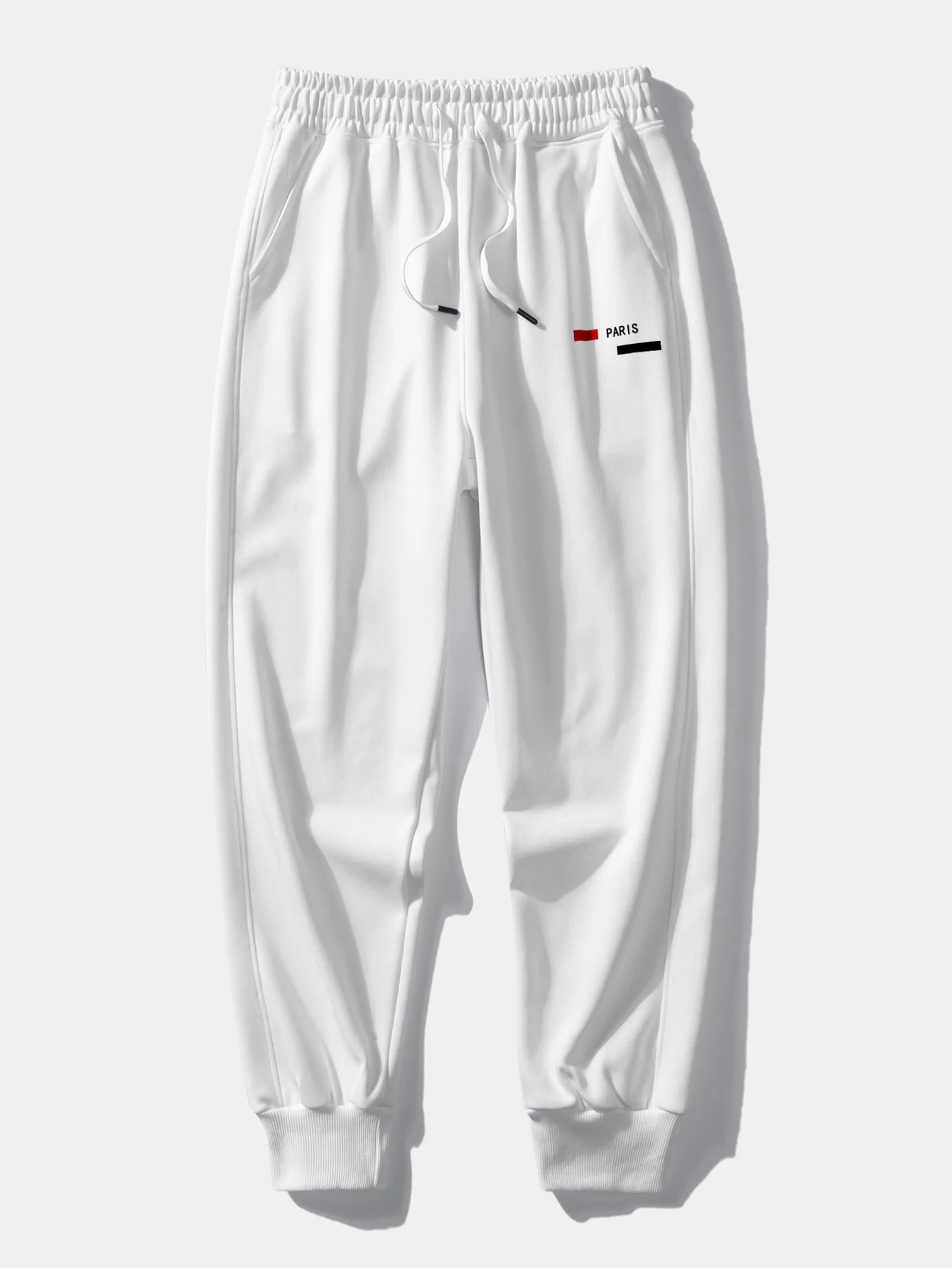 Paris Streifenmuster Relaxed Fit Hoodie & Jogginghose - Image 12
