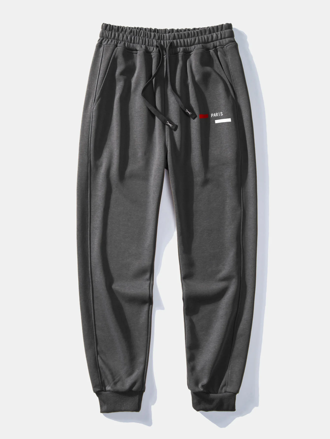 Paris Streifenmuster Relaxed Fit Hoodie & Jogginghose - Image 14