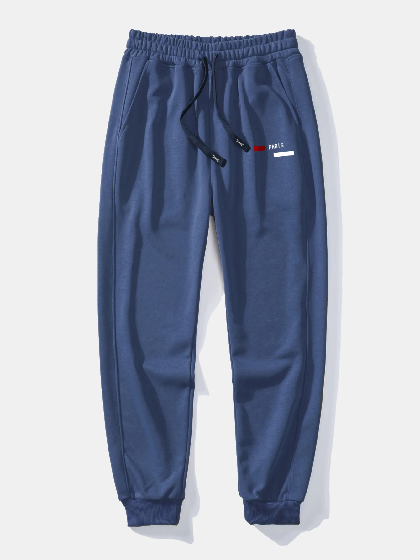 Paris Streifenmuster Relaxed Fit Hoodie & Jogginghose - Image 18
