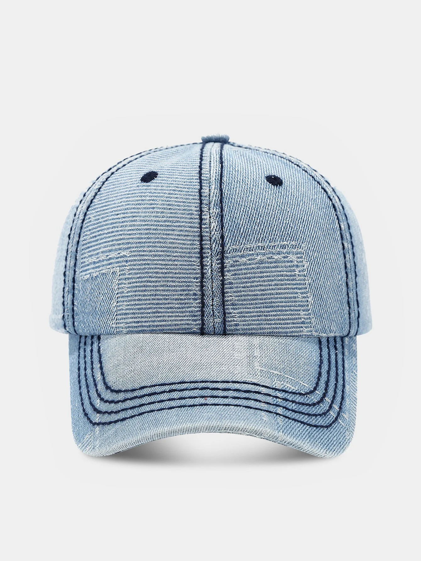 Patch Denim gewaschene Baseballmütze - Image 2