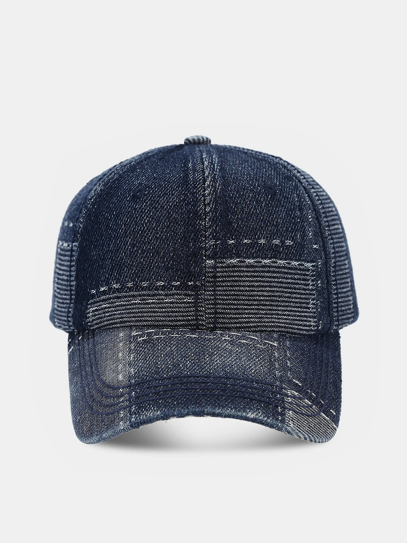 Patch Denim gewaschene Baseballmütze - Image 3