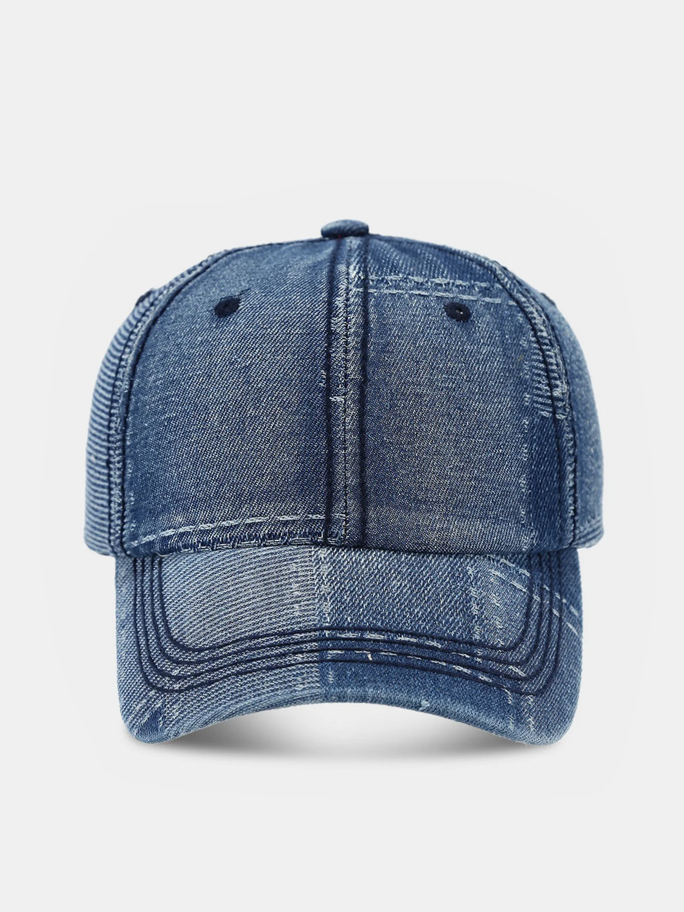 Patch Denim gewaschene Baseballmütze - Image 4