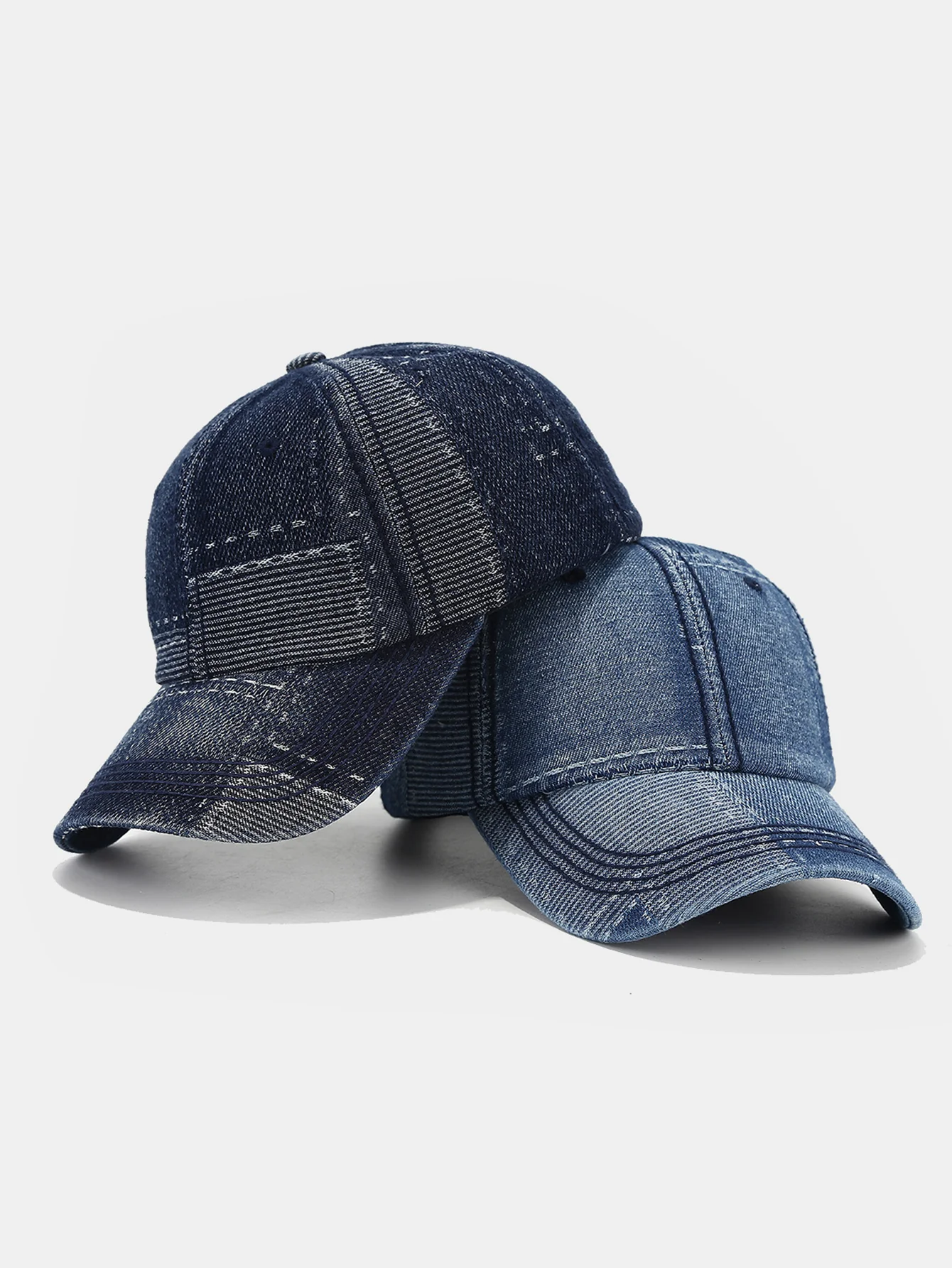 Patch Denim gewaschene Baseballmütze - Image 8