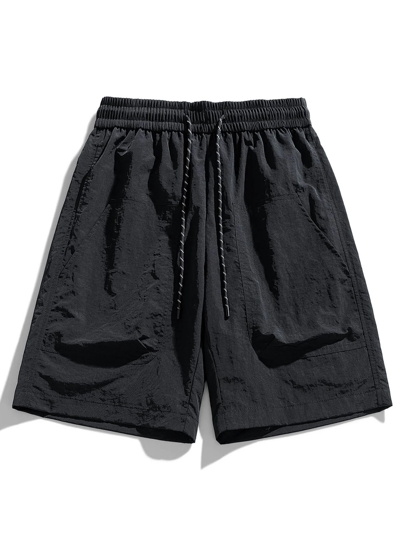 Patch-Taschen-Drawstring-Shorts - Image 3