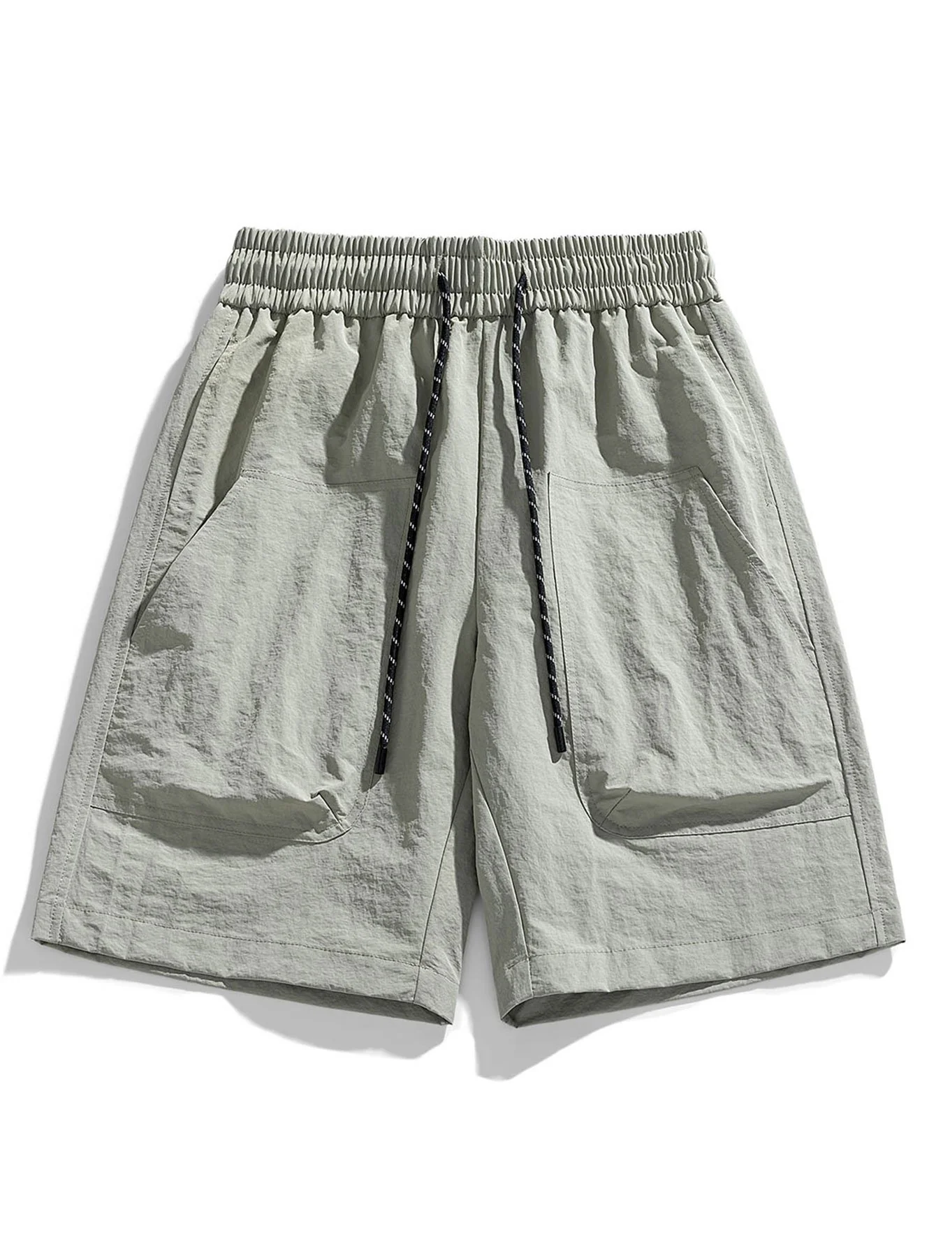 Patch-Taschen-Drawstring-Shorts - Image 9