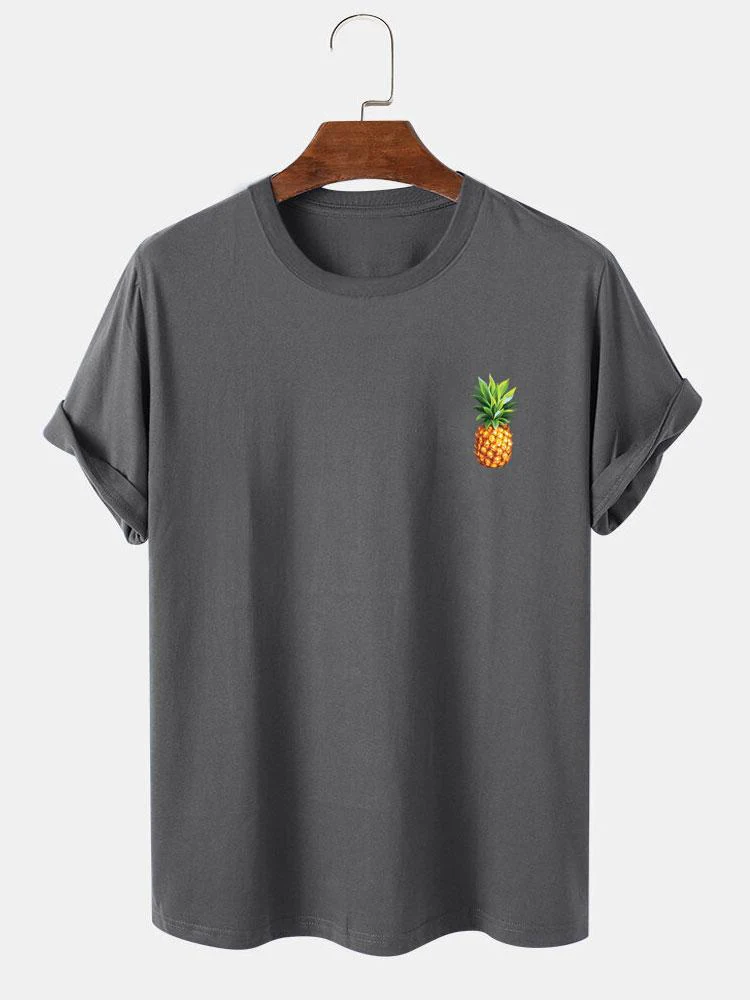Ananas-Print-T-Shirt - Image 11