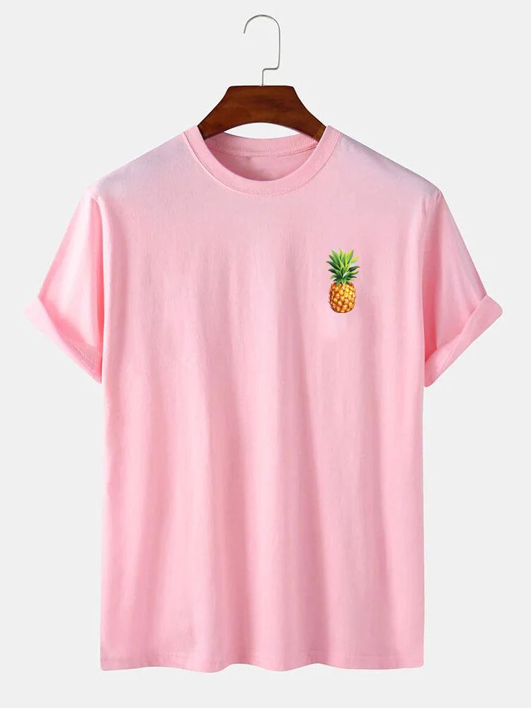 Ananas-Print-T-Shirt - Image 4